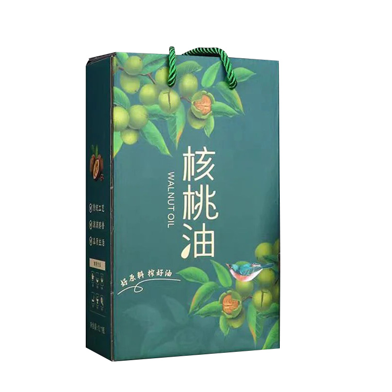 核桃油花生油菜籽油包装盒