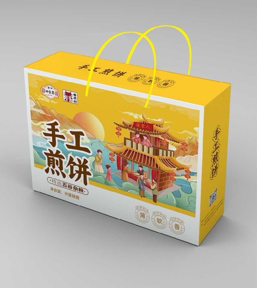 小米煎饼手工煎饼礼盒